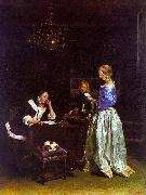 Gerard Ter Borch The Letter_a china oil painting artist